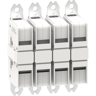 Schneider Electric kontaktsæt 4P kit G265-330A viser fire hvide moduler stablet to og to med monteringsøjer.