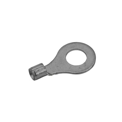 Uisoleret Elpress B2565R ringkabelsko til 1,5–2,5 mm² med M6-ring, set skråt forfra.