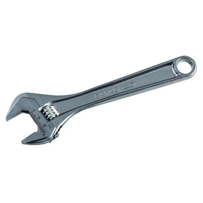 Bahco skiftenøgle 8069 i sølvfarvet højtlegeret stål, med tydelig mm-målskala på kæben, vist på hvid baggrund.