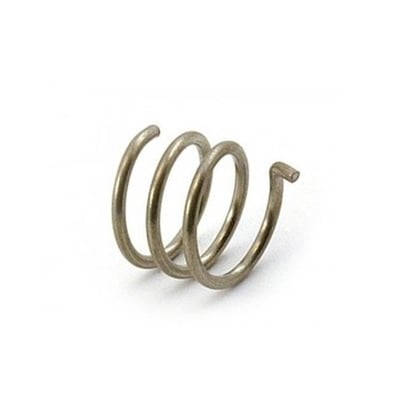 Nærbillede af Abicor Binzel holdefjeder 250, viser dens tættere spiraler og metalfinish tæt på.