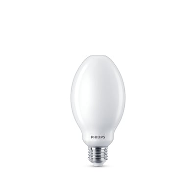 Philips CorePro LED HPL-lyskilde med mat, oval kuppel og E27-sokkel, 3000 lm og 18,3 W.