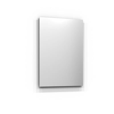 Svedbergs Tived spejl i enkel, rektangulær form, vist lige forfra med målene 546 x 810 x 35 mm.