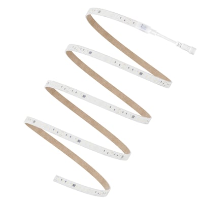 LEDVANCE Performance Flex LED-bånd med synlige lysdioder og tilslutningsledning, bøjet i lange løkker.