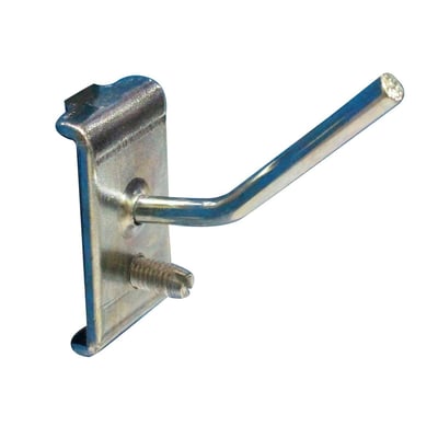 Maskinfabrikken Universal værktøjskrog i metal med 50mm længde og Ø4mm krogdiameter, vist på hvid baggrund.