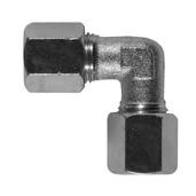 Stål-vinkel SO6090-08 med 8 mm godstykkelse, fremstillet af poleret stål med gevindender, ideel til monteringsopgaver.