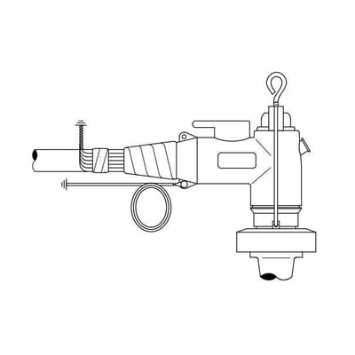3M berøringssikker vinkel-stik kit 93-EE895-2MC, der viser tilslutning af 25-95 mm² kabel til 12kV op til 24kV, kit til 3 faser.
