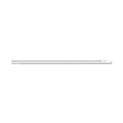 Hvid Philips EasyLink-skinne på 1 meter med strømforsyning, vist langstrakt med strømtilslutningen i den ene ende.