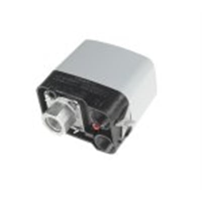 Danfoss CS trykafbryder G1/2 i detalje, viser trykindstillingsskruen og tilslutningsportene på denne enhed.
