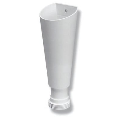 Afløbstragt 32MM hvid uden omløber (0802075657) billigt online ‒ WATTOO.DK