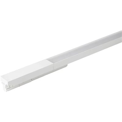 Toto Square 1200, en hvid skinne med justerbar farvetemperatur (CCT) og effekt på 17-36W, vist på hvid baggrund.