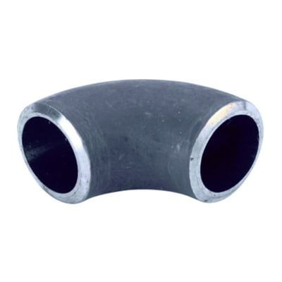 Svejsebøjning til rør med 219,1 mm i diameter og 8,8 mm tykkelse, 90° vinkel og 3D radius, udført i P235GH.