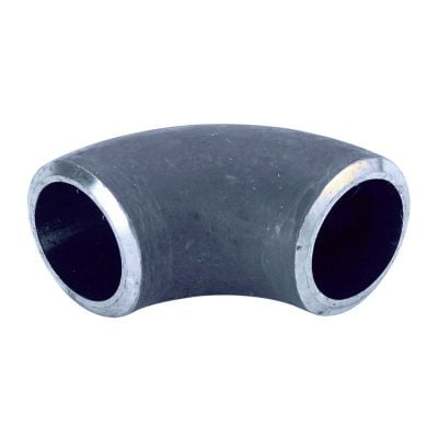 Svejsebøjning med 114,3 mm diameter og 8,8 mm tykkelse, 90 graders vinkel og 2D radius, fremstillet af P235GH materiale.