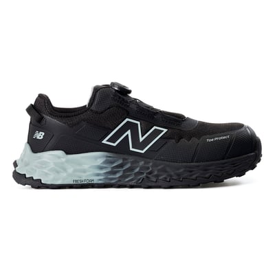 Højre side af New Balance Cremorne S3L sikkerhedsskoen, med fokus på Fresh Foam sålen og BOA systemet.