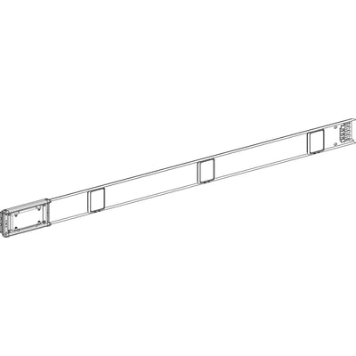 Schneider Electric skinneelement 3 meter, hvidt RAL 9001, til lavspændingsforsyning op til 160 A med transmissionsbus.