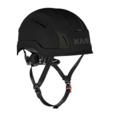 Sort Kask Zenith X Max Air sikkerhedshjelm til hovedstørrelser fra 60 til 66 cm, set skråt forfra.