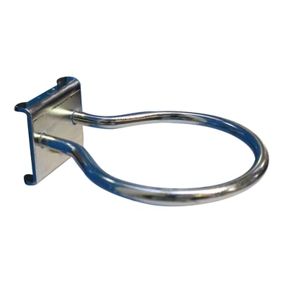 Ring Ø65 mm med dobbelt bagplade fra Maskinfabrikken Universal, lavet af metal og klar til montering på hulplade.