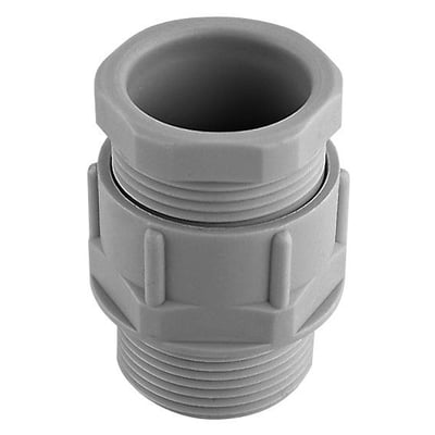 Kleinhuis M32 forskruning i grå polyamid til kabler med en diameter på 16-24 mm.