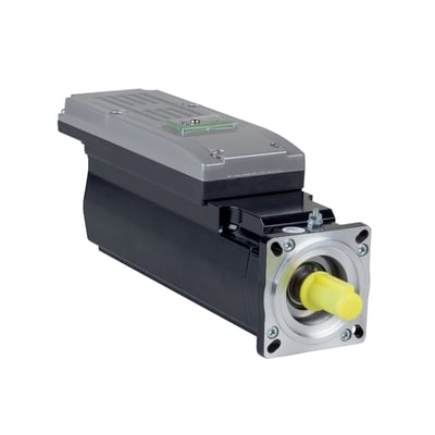 Schneider Electric Servodrive+motor ILM70 med 1.1 Nm, 6000 omdrejninger og IP65 tæthedsklasse.