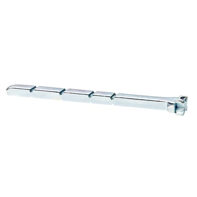 Assa Abloy medbringerpind 442934 til 412130 i messing, vist som en lang, trinformet pind med gaffelformet ende.