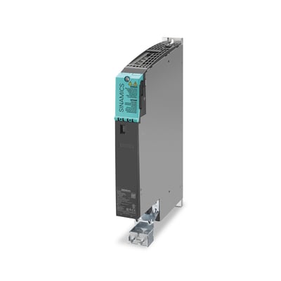 Siemens SINAMICS S120 dobbelt motor modul i Booksize frame med DC 600V input og 3AC 400V output, 3A/3A.
