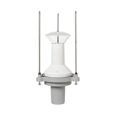 Louis Poulsen Albertslund Maxi LED-DPC upgrade kit i aluminium med 4000K og 3600 lumen, vist på hvid baggrund.