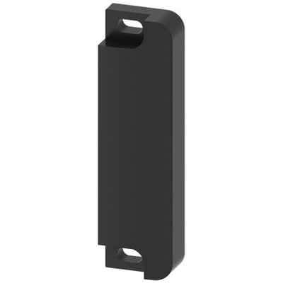 Siemens rektangulær magnet 25 x 88 mm sort plast, kompatibel med magnetkontakt 3SE66.7-2CA0.