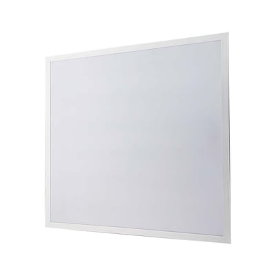 V-TAC Pro LED panel 600x600mm med hvid aluminiumsramme og mat diffusor, klar til montering.