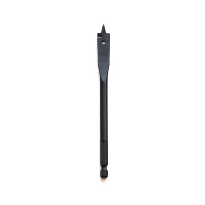 Ironside spadebor på 10 x 152 mm set forfra i tættere udsnit, med skærespids, hul i hovedet og sekskantskaft.