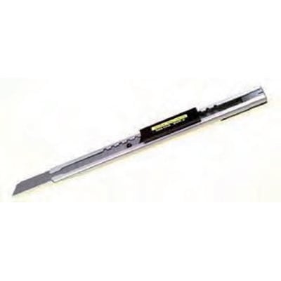 Helmuth A. Jensen Steritool rustfri hobbykniv i AISI 304 stål med udtrækkeligt knækblad og lommeclips.