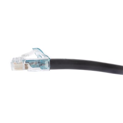 CommScope SYSTIMAX 360 GigaSPEED X10D patchkabel Kategori 6A LSZH, sort, 1,53m.