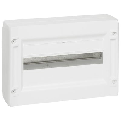 Legrand XL3 125 tavle til påbygning med 1 række og 18 moduler i hvid RAL 9003.