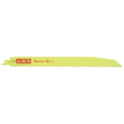 Starrett King Cut 300 klingebånd med 6-10T/5 tænder og den karakteristiske gule farve.