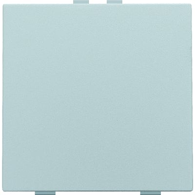 Niko 1-tryk i Sterling design, lyseblå, viser trykkets flade overflade og klikmonteringsdetaljer.