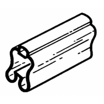 Legrand Memocab mærkeholder til kabel, 30 mm lang, med plads til 7 mærker til kabler fra 4-16 mm².