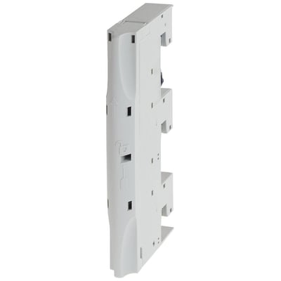 Siemens 8US tilslutningsmodul i plast, 3-polet, 16mm², med fjederklemmer, passer til 60mm skinnesystem.