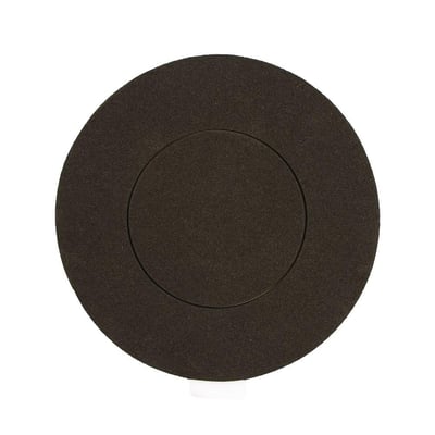 Scan Products Alda & Luna QI tætningsring, 125 mm diameter, mørkebrun skumring til Quick Install downlights.