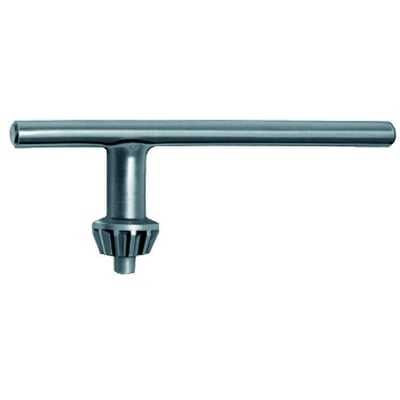Røhm borepatronnøgle model S1 i metal med 4 mm tap og 30 mm længde, klar til brug.