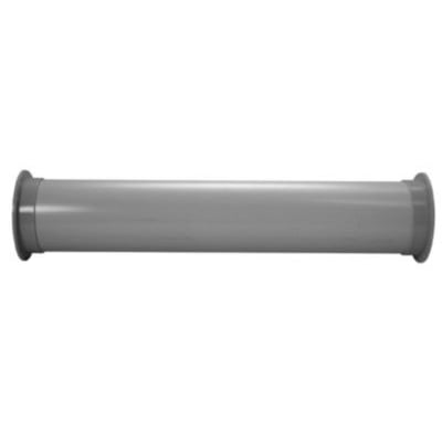 Karfa rosetbøsningssæt i grå plast med 48mm diameter og 1 1/2" dimension, 400mm langt.