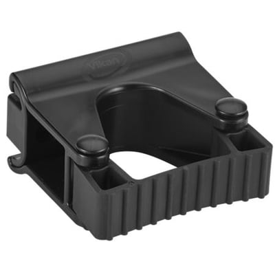 Vikan hygiejnisk vægophæng i sort plast med plads til værktøj med 28-33 mm diameter.