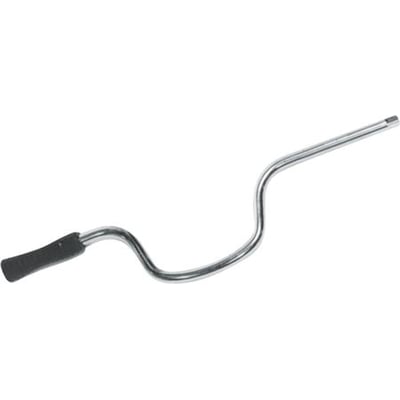 Tecos håndsving på 420 mm med 1/2" fatning og sort gummihåndtag, der giver god gearing.