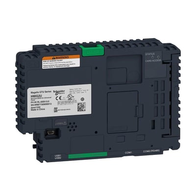 Schneider Electric Magelis GTU Series HMIG2U standard box til universal panel med USB og Ethernet porte, fremstillet i Kina.