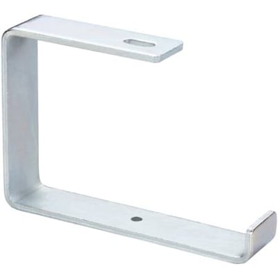 Schneider Electric åben light ophæng i FZS stål, 330 mm, med to monteringshuller til M10 gevindstang og 6 mm bolt.