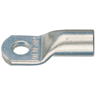 Klauke rørkabelsko uden inspektionshul, 70 mm² med M6 bolt hul, fremstillet af fortinnet kobber.