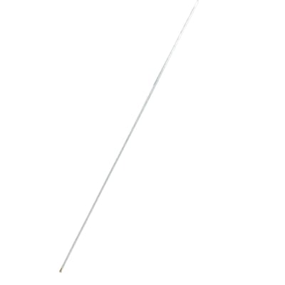 Fischer elforzinket M10-gevindstang i stål, klasse 4.8 og 1 meter, vist som en lang, slank sølvfarvet stang.