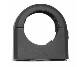 Sort Pahl holder PAHL NW17, lavet af Nylon 66, passer til Ø17mm beskyttelsesslanger.