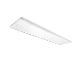 SG Armaturen Sense Surface Connect, et 300x1200mm hvidt LED-panel med indbygget SG Connect-sensor og 3000K lys.