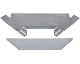 Schneider Electric vertikalt T-stykke til kabelbakker med dimensioner 250x70x260 mm i el-forzinket stål.