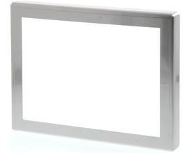 Vandtæt ramme til Omron NA5 15" HMI NA-15WATW01, vist isoleret på hvid baggrund.