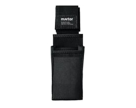 Martor bæltehylster model 9922 i størrelse L, sort og lavet af nylon med clip til montering i bælte.
