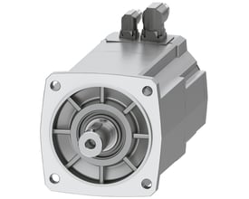 Siemens SIMOTICS S-1FK2 CT servomotor med 22 Nm moment og en aksel med not og kile.